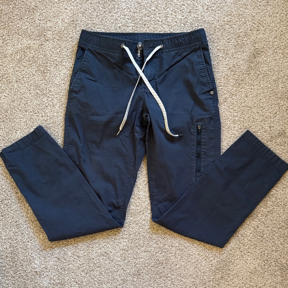 Vuori Women's Navy Ripstop Pant